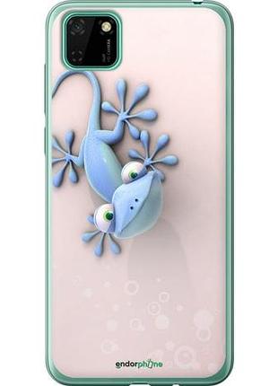 Чехол на huawei y5p геккончик "1094u-1936-10746"