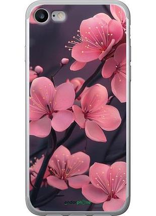Чохол на iphone 7 пурпурова сакура "6075u-336-10746"
