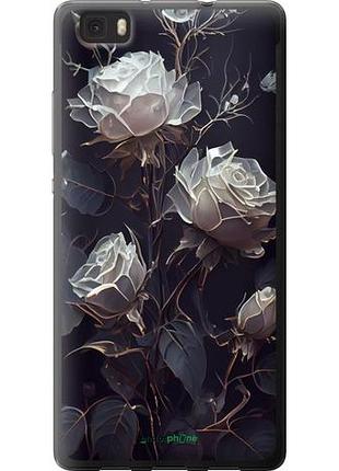 Чехол на huawei ascend p8 lite розы 2 "5550u-126-10746"