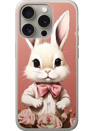 Чохол на iphone 15 pro зайчик "5669u-3096-10746"