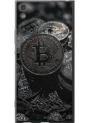 Чохол на sony xperia xa1 ultra g3212 black bitcoin "6090u-1237-10746"