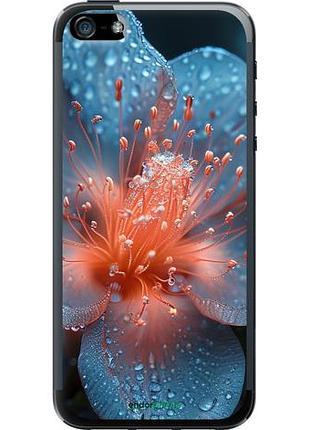 Чохол на iphone se роса на квітці "6039u-214-10746"