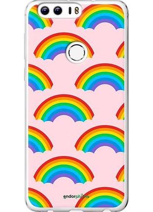 Чехол на huawei honor 8 rainbows "4478u-351-10746"