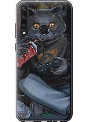 Чехол на huawei y6p gamer cat "4140u-1952-10746"