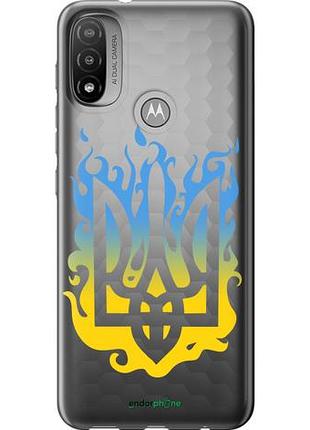 Чехол на motorola e20 герб v1 "5258u-2509-10746"