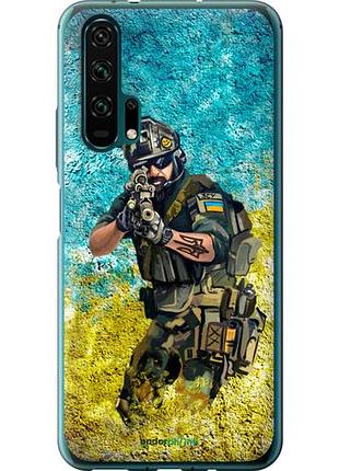 Чехол на huawei honor 20 pro воин зсу "5311u-1702-10746"