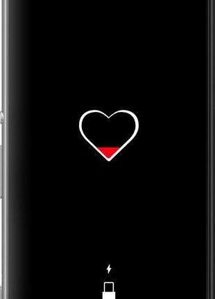 Чехол на sony xperia m5 e5633 подзарядка сердца "4274u-217-10746"