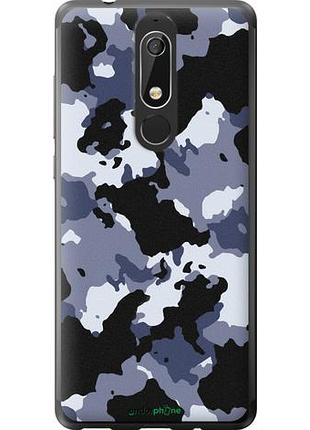 Чехол на nokia 5.1 камуфляж v4 "1182u-1529-10746"