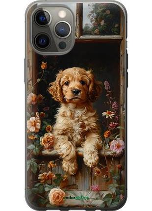 Чехол на iphone 12 pro max щенок cocker spaniel "6136u-2054-10746"