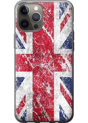 Чехол на iphone 12 pro max флаг великобритании 1 "386u-2054-10746"