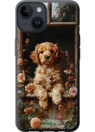 Чехол на iphone 14 щенок cocker spaniel "6136u-2648-10746"