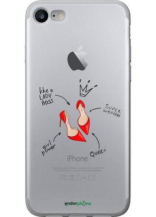 Чехол на iphone 7 женщина "4599u-336-10746"