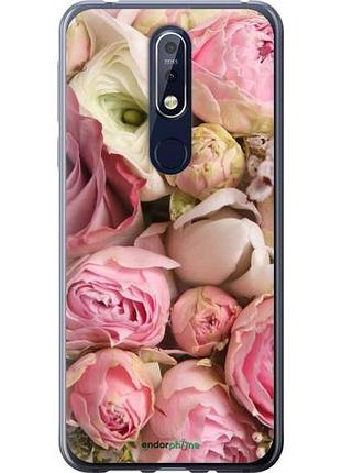 Чохол на nokia 7.1 троянди v2"2320u-1593-10746"