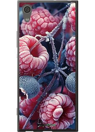 Чехол на sony xperia xa1 g3112 морозные ягоды "6033u-964-10746"