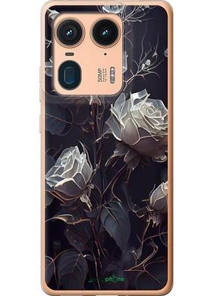 Чехол на motorola edge 50 ultra розы 2 "5550u-3760-10746"