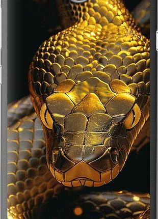 Чехол на huawei y5 ii golden snake "6072u-496-10746"