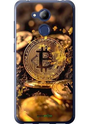 Чехол на huawei honor 6c pro золотая лихорадка биткойна "6089u-1358-10746"
