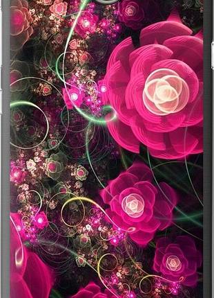 Чохол на huawei y5 ii абстрактні квіти 3 "850u-496-10746"