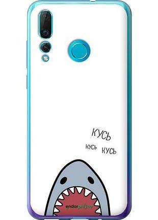 Чехол на huawei nova 4 акула "4870u-1632-10746"