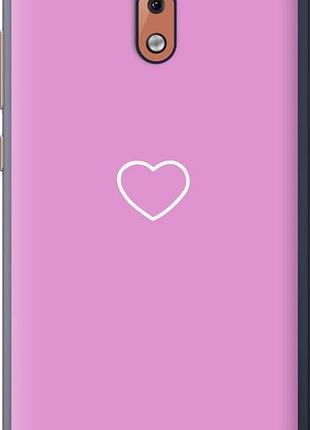 Чохол на nokia 2.1 серце 2 "4863u-1532-10746"
