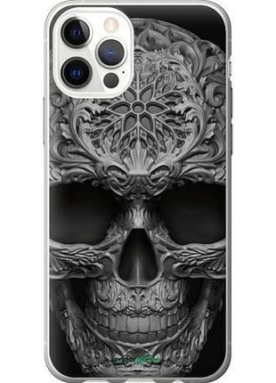 Чехол на iphone 12 skull-ornament "4101u-2053-10746"