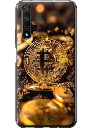 Чохол на huawei honor 20 золота лихоманка біткойна "6089u-1697-10746"
