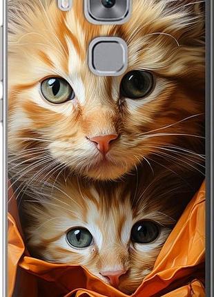 Чехол на huawei nova plus котики 2 "5664u-961-10746"