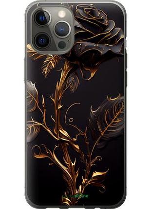 Чехол на iphone 12 pro max роза 3 "5552u-2054-10746"