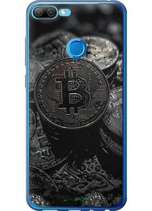 Чехол на huawei honor 9i black bitcoin "6090u-1853-10746"