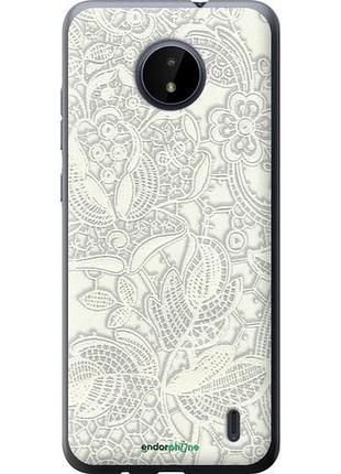 Чехол на nokia c20 белое кружево "4383u-2510-10746"