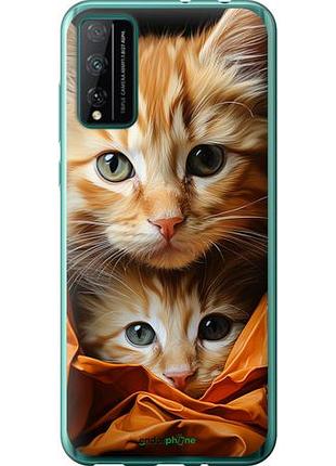 Чехол на huawei honor play 4t pro котики 2 "5664u-1914-10746"
