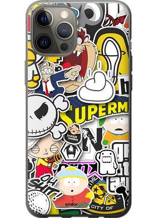 Чехол на iphone 12 pro max popular logos "4023u-2054-10746"