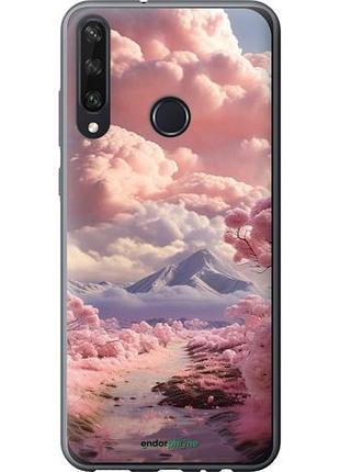 Чохол на huawei y6p рожеві хмари "5660u-1952-10746"