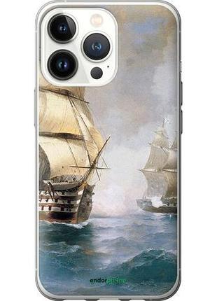 Чехол на iphone 13 pro айвазовский. корабли "160u-2372-10746"
