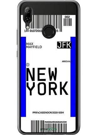 Чехол на huawei nova 3 new york "4861u-1535-10746"