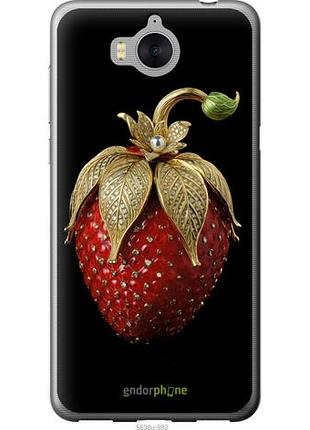 Чехол на huawei y5 2017 клубника v3 "5638u-992-10746"
