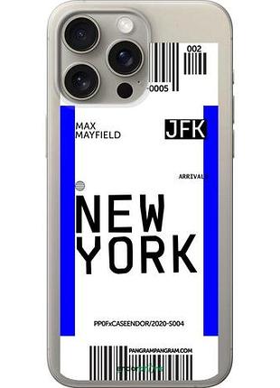 Чехол на iphone 15 pro max new york "4861u-3098-10746"