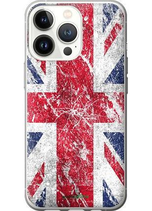 Чехол на iphone 13 pro флаг великобритании 1 "386u-2372-10746"