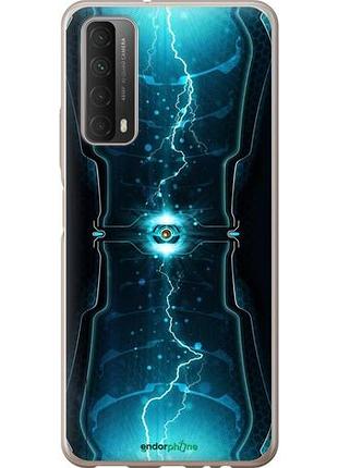 Чехол на huawei p smart 2021 молнии в цилиндре "120u-2100-10746"