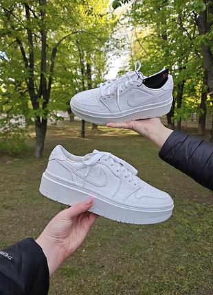 Новые классические nike air jordan 1 elevate low&nbsp;в кремовом цвете и есть белые, р43, 44 (28,5см, 29см).(28та 28.5 есть розовые) кроссовки кроссовки 3