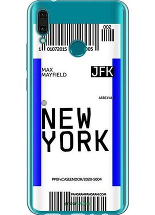 Чехол на huawei y9 2019 new york "4861u-1602-10746"