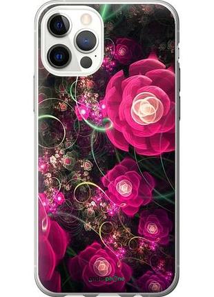 Чехол на iphone 12 pro абстрактные цветы 3 "850u-2052-10746"