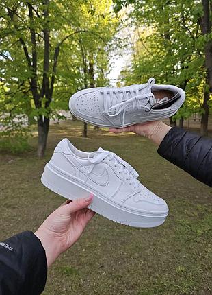 Новые классические nike air jordan 1 elevate low&nbsp;в кремовом цвете и есть белые, р43, 44 (28,5см, 29см).(28та 28.5 есть розовые) кроссовки кроссовки 2