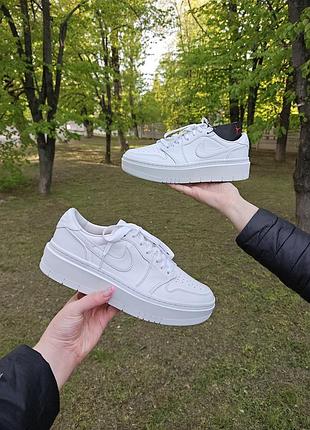 Новые классические nike air jordan 1 elevate low&nbsp;в кремовом цвете и есть белые, р43, 44 (28,5см, 29см).(28та 28.5 есть розовые) кроссовки кроссовки 5