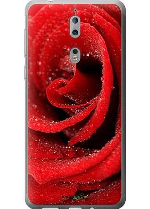 Чехол на nokia 8 красная роза "529u-1115-10746"
