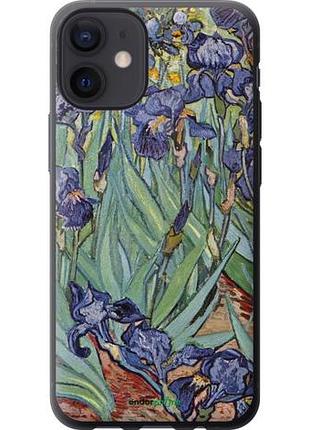Чехол на iphone 12 mini винсент ван гог. ирисы "161u-2071-10746"
