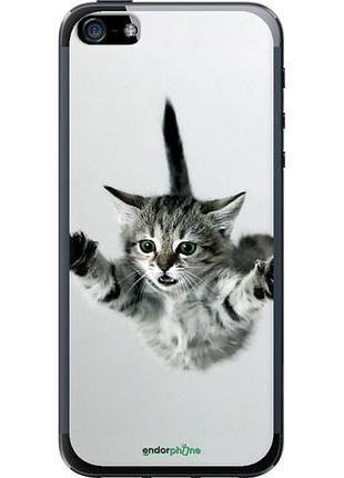 Чехол на iphone se летящий котёнок "2322u-214-10746"