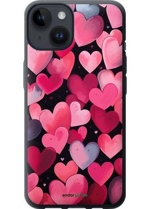 Чехол на iphone 14 сердечки 4 "5662u-2648-10746"