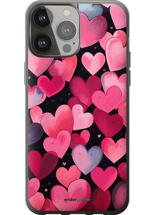 Чехол на iphone 13 pro max сердечки 4 "5662u-2371-10746"