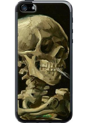 Чохол на iphone 5s вінсент ван гог. череп "5544u-21-10746"
